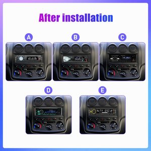 เครื่องเล่น MP3 ในรถยนต์ 1 Din พร้อมช่อง USB, TF, วิทยุ, สเตอริโอ, มัลติมีเดีย, อุปกรณ์ติดตั้งบนคอนโซลหน้ารถ - Product Image 2