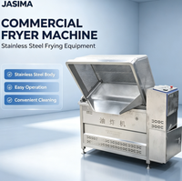 Friteuse électrique carrée professionnelle pour la friture de frites