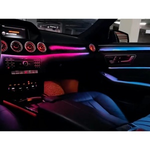 Éclairage d'ambiance en fibre de carbone pour Mercedes-Benz Classe E W212 (2010-2015) – Neuf, compatible avec la mise à niveau de votre véhicule - Product Image 3