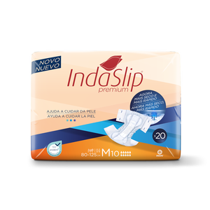 INDASLIP PREMIUM M10 B20 Doux Textile Tactile Étanche Couches Jetables Nouveau Respirant Adultes Urinaire Incontinence Couche - Product Image 2