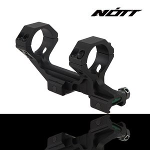 NOTT ขายึดกล้องเล็งแบบชิ้นเดียวขนาด 30 มม., ขายึดเลนส์อะลูมิเนียม, ความสูงตรงกลาง 1.54 นิ้ว, ใช้ได้กับ Picatinny ขนาด 20 มม. สำหรับกล้องเล็งยิงปืนสำหรับการล่าสัตว์ - Product Image 2