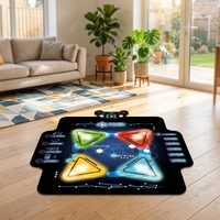 Tapis de danse électronique à LED multifonctionnel pour enfants, jeu interactif de fitness, tapis de danse lumineux, vente chaude