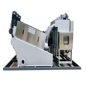 Wastewater Treatment Machine Sludge Dehydrator Screw Press Equipment for Wastewater Treatment