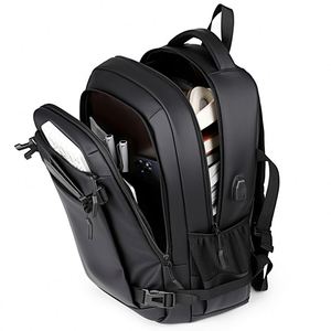 Sac à dos tendance avec USB, sac d'école étanche et antivol pour voyage jeunesse, logo personnalisé, école universitaire, nouvel arrivage 2025 - Product Image 6