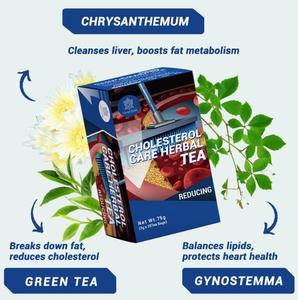 Té Herbal 100% Natural a Base de Hierbas <span class=keywords><strong>para</strong></span> <span class=keywords><strong>el</strong></span> Cuidado del <span class=keywords><strong>Colesterol</strong></span>, Gynostemma, Té Verde de Crisantemo - Product Image 3