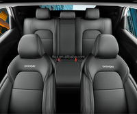 Housses de siège de voiture en cuir inodores sur mesure pour Nissan Qashqai 2014-2021, structure entièrement enveloppante et durable, accessoires de véhicule