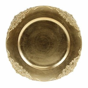 Vaisselle en cuivre martelé servant une assiette de chargeur écologique pour Table Ware Home Hotel Restaurant - Product Image 2