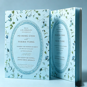 Inviti di Nozze e Biglietti d'Auguri Personalizzati Ecologici in Carta di Cotone con Stampa Digitale su Carta Kraft e Carta Artistica di Lusso - Product Image 2