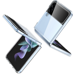 Custodia Rigida Trasparente per Samsung Galaxy Z <span class=keywords><strong>Flip</strong></span> <span class=keywords><strong>5</strong></span>, Z <span class=keywords><strong>Flip</strong></span> 6, Z <span class=keywords><strong>Flip</strong></span> 4 - Cover Pieghevole in PC - Product Image 2
