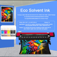 Encre éco-solvant à base d'huile 5L pour têtes d'impression Epson Dx5 Dx7 Dx11 4720 I3200 I1600 Xp600 Tx800 pour imprimantes grand format