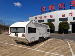Structure en alliage d'aluminium haute résistance, caravane <span class=keywords><strong>de</strong></span> voyage moderne légère, <span class=keywords><strong>camping</strong></span> en plein air, <span class=keywords><strong>camping</strong></span>-cars, caravanes - Product Image 4