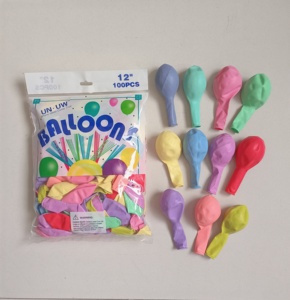 8# 2.8g High Quality 12inch 100pcs Per Bag Eco-Friendly Latex <b>Balloons</b> Macaron Pastel Colors for Wedding Birthday Party - Product Image 2