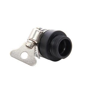 Connecteur universel en plastique, filetage externe de 25mm avec chaîne pour tuyau en PVC, accessoire de robinet d'eau - Product Image 2