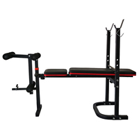 Banc réglable en métal de haute qualité, équipement de gym commercial multifonctionnel, support de barre stable, charge maximale 200 kg
