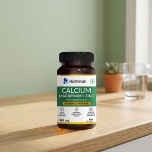 Suplemento Vegano de Calcio, Magnesio y Zinc de 1400 mg con Vitamina D3 y K2, 60 Tabletas para el Apoyo Antioxidante de Adultos - Product Image 3