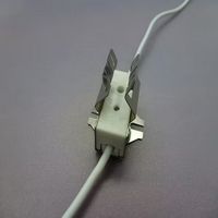 Douille de lampe halogène en porcelaine G4 G5.3 MR16 support de lampe en céramique basse tension