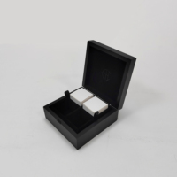 Boîte de rangement pour sachets de thé et de café en bois laqué personnalisé, boîte en MDF pour capsules de café, boîte de rangement pour sachets de thé et de café avec plateau amovible