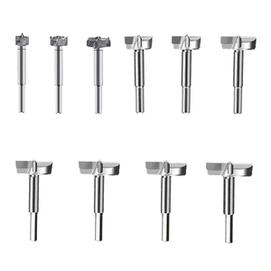Ensemble de 10 forets à <span class=keywords><strong>bois</strong></span> de 15 mm à 60 mm, kit de forets Forstner avec forets à charnières pour le travail du <span class=keywords><strong>bois</strong></span> - Product Image 4