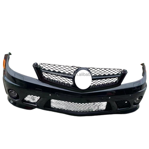 Pour Mercedes-Benz Classe C <span class=keywords><strong>W204</strong></span> <span class=keywords><strong>C63</strong></span> <span class=keywords><strong>AMG</strong></span>, pare-chocs avant ABS d'occasion, assemblage de <span class=keywords><strong>calandre</strong></span>, radiateur, amélioration <span class=keywords><strong>AMG</strong></span>, contour - Product Image 2