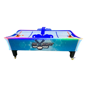 Table de hockey sur air incurvée de luxe grand format – Console de jeu de divertissement pour adultes – Table de hockey sur air très vendue - Product Image 4