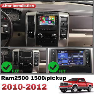 <span class=keywords><strong>Radio</strong></span> Estéreo para Auto con Android 13 de 7 Pulgadas, Navegación GPS para Ram 2500 1500 Pickup 2010-2012, Carplay, Android Auto, Pantalla de 2+32G, WiFi, FM/RDS - Product Image 2
