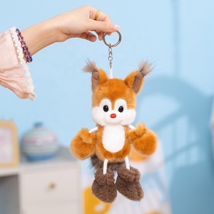 Muñecos de Peluche de la Serie Cartoon <span class=keywords><strong>Alan</strong></span>, Cachorro y Perrito, Regalos de Cumpleaños para Niños, Llaveros para Mochila, Poliéster, Algodón PP - Product Image 3