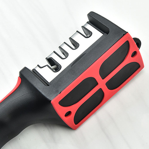 Pocket Pal Professional Manual PP Plastic Nonslip Handle Sharpening Stone <span class=keywords><strong>Sharp</strong></span> Blades 3 or 4 Stage Scissor Knife Sharpener - Product Image 4