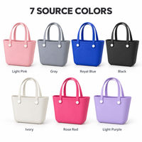 Sac de plage EVA perforé grande capacité 46x23x32cm, imperméable, pour vacances à la mer, voyage, rangement, vente en gros
