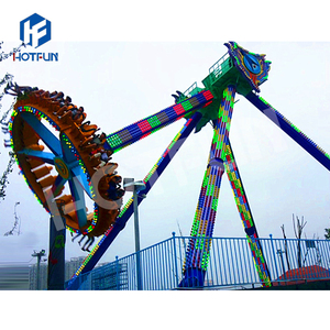 En plein air fou carnaval parc d'attractions balançoire rotatif frisbee grand pendule manèges marteau à vendre - Product Image 4