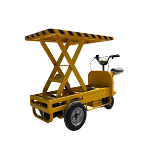 Chariot de levage manuel hydraulique OEM/ODM pour le transport de petits échafaudages et tables élévatrices à ciseaux - Product Image 1