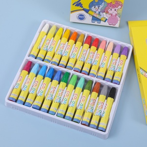 Pastelli a Olio per Bambini, Bastoncini Colorati per <span class=keywords><strong>Disegno</strong></span> Artistico, Pastelli Multicolore 12 Colori 24 Colori, Vendita all'Ingrosso - Product Image 6