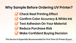 เครื่องพิมพ์แบบแท่น UV DTF สำหรับ A2 A1 XP600 I3200พิมพ์ดิจิตอลความละเอียดสูง2400dpi - Product Image 3