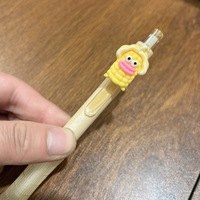 Stylo neutre à thème végétal, design créatif et original, pour étudiants, avec breloques maïs et aubergine à grande bouche, encre noire, en plastique