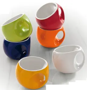 2024 panas Yanxiang Mug keramik Stoneware cangkir susu kopi Mug tembikar merah Mug keramik untuk pernikahan