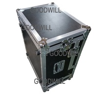 Boîtier de transport 6U personnalisé Goodcase pour contrôleur de production vidéo + écran LCD 19'' + tiroir 3U 19''