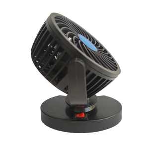 Oumeite Factory <span class=keywords><strong>Clip</strong></span> de support à tête unique USB Tableau de bord de voiture Ventilateur de refroidissement réglable Ventouse polyvalente à 360 degrés Tous les ventilateurs de voiture - Product Image 2