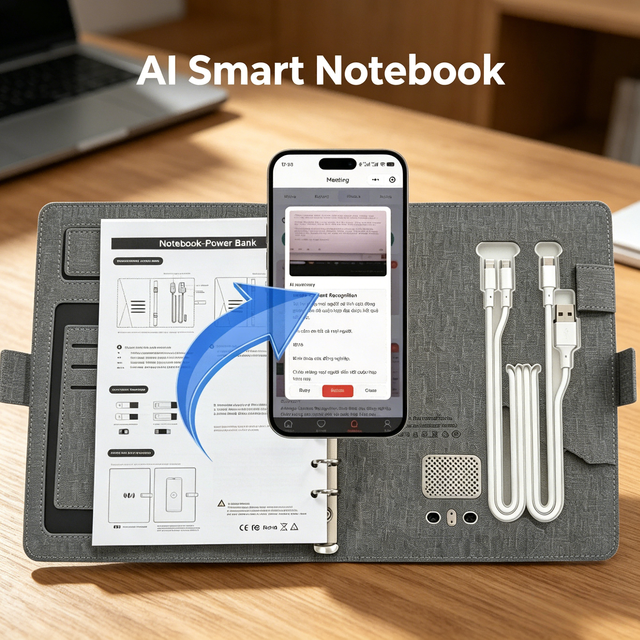 Electronic Notepad with 100% Offline Privacy Protection Global Version for Business Meeting