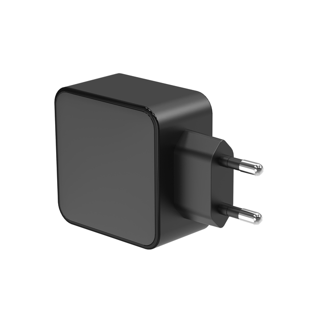 PD0658 1C+1A EN 62368 PD65W 100-240V GaN Fast Charging Charger Simultaneous Charging for Smartphones and MacBook Pro