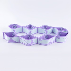 Correa de Estiramiento para Fisioterapia, Correa de Ejercicio para Fascitis Plantar, Pilates, Yoga, con Lazos, Bandas de Estiramiento - Product Image 2