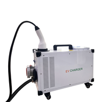 Nouveau chargeur rapide portable AC 20 kW NACS CCS1 pour station de recharge de véhicules électriques Marché américain et canadien Niveau 3