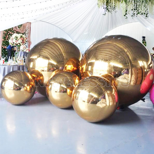 Large Event Decoration PVC Floating Sphere Mirror <b>Balloon</b> Shinny Inflatable Ball for Sale <b>Customized</b> Mirror Ball Large Event Dec - Product Image 3