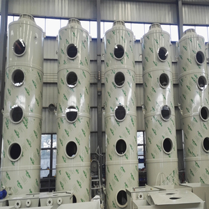 Épurateur humide de composants de noyau pour l'usine de fabrication de gaz résiduaires de ferme Oilsmoke avec le moteur et le moteur efficaces - Product Image 6