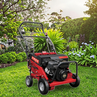 K-Maxpower Nouveau Design Aérateur de Gazon Robuste à Entraînement par Moteur Hors-Bord pour Terrains de Golf