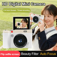 Appareil photo numérique pour enfants, enregistreur vidéo pour tout-petits, mini appareil photo à écran haute définition de dessin animé, cadeau jouet, gadget portable