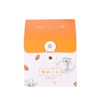 Cartons de thé de fleurs à impression personnalisée personnalisés boîte d'emballage de thé au gingembre boîtes carrées en carton de papier de sachets de thé