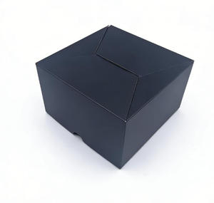 Manufacture Wholesale Custom Printing Baseball Cap Packaging Box <strong>Hat</strong> Gift Box Black Corrugated Cardboard <strong>Boxes</strong> - Product Image 4