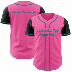 เสื้อซอฟต์บอลแบบซับลิเมชั่นสั่งทำขายส่ง OEM สไตล์อเมริกัน ออกแบบเสื้อเบสบอลตามสั่ง - Product Image 1