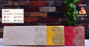 Sobres elegantes para regalar dinero Paquete de 50 Cash Holder Diseñador Lifafa para bodas - Product Image 5