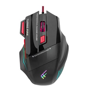 Chuột chơi game có dây RGB DPI 3200, tay phải, tùy chỉnh OEM, hàng mới về dành cho game thủ - Product Image 1