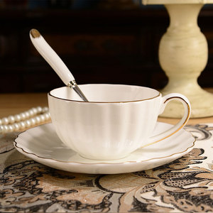 Pomeriggio all'ingrosso inglese migliore bulk bone china tazze e piattini da caffè in porcellana bianca tazza da tè e piattino set - Product Image 2